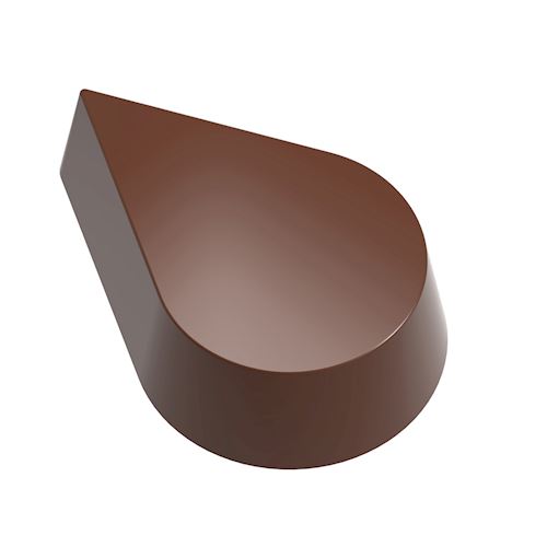 Chocoladevorm magneet druppel klein