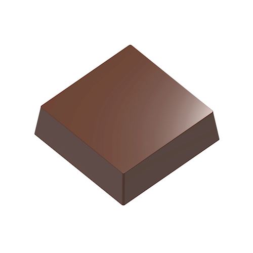 Chocoladevorm magneet blokje