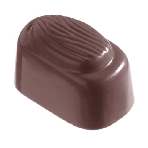 Chocoladevorm amandelblokje