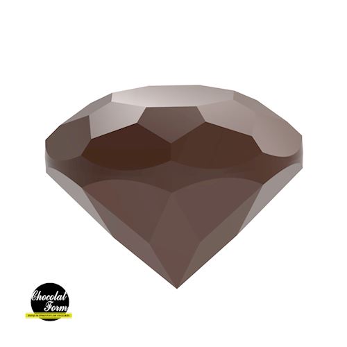 Chocoladevorm kleine diamant