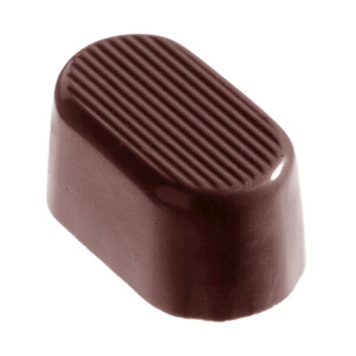 Chocoladevorm ovaal arcering