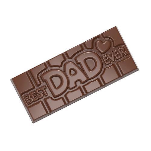 Chocoladevorm tablet Best Dad Ever