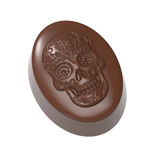 Chocoladevorm Día de los Muertos