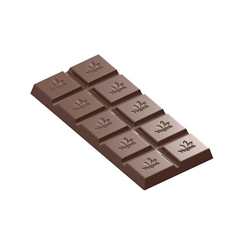 Chocoladevorm tablet vegan