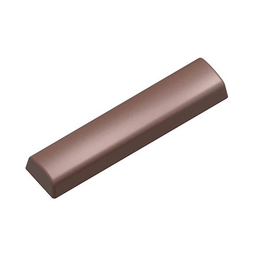 Chocoladevorm nougat reep