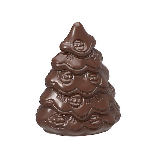 Chocoladevorm kerstboom