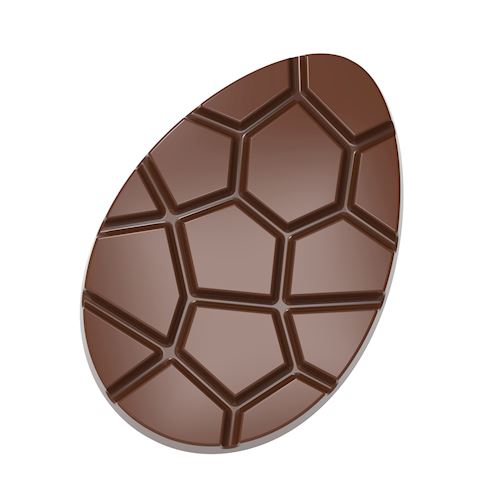 Chocoladevorm tablet paasei