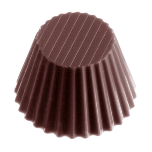 Chocoladevorm cuvet geribt
