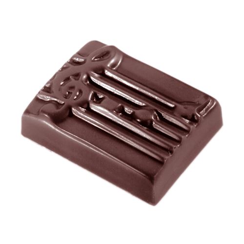 Chocoladevorm muziekbalk