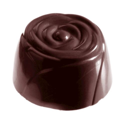 Chocoladevorm roos klein