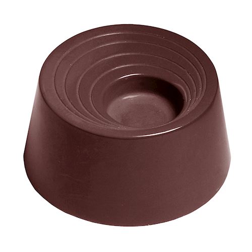 Chocoladevorm cilinder met gravure
