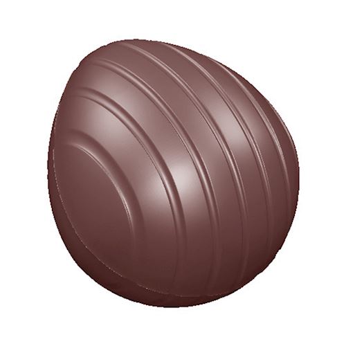 Chocoladevorm ei primitive gestreept 52 mm