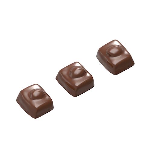 Chocoladevorm noot overtrokken 3 fig.