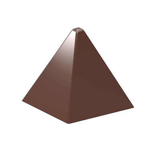 Chocoladevorm piramide glad