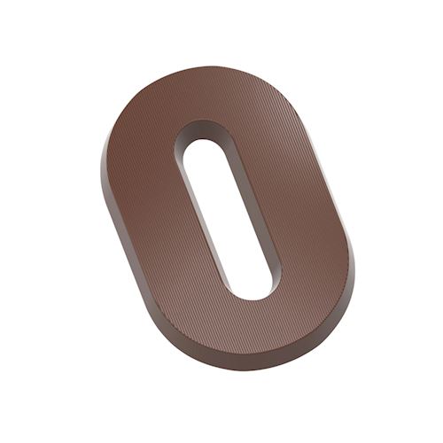 Chocoladevorm letter O 200 gr