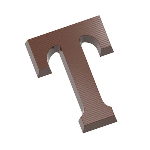 Chocoladevorm letter T 200 gr
