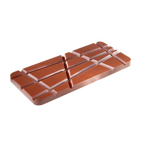 Chocoladevorm tablet schuine breuklijn