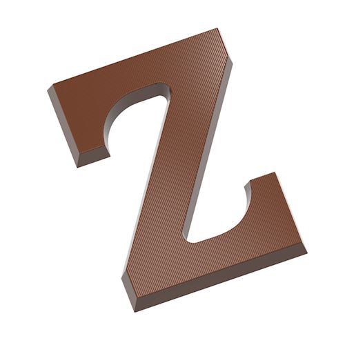 Chocoladevorm letter Z 135 gr
