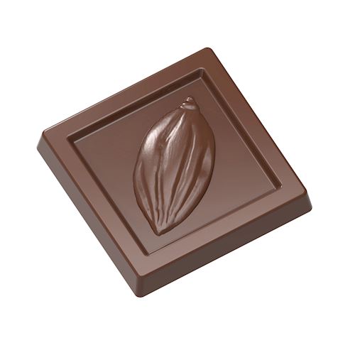 Chocoladevorm karak cacaoboon
