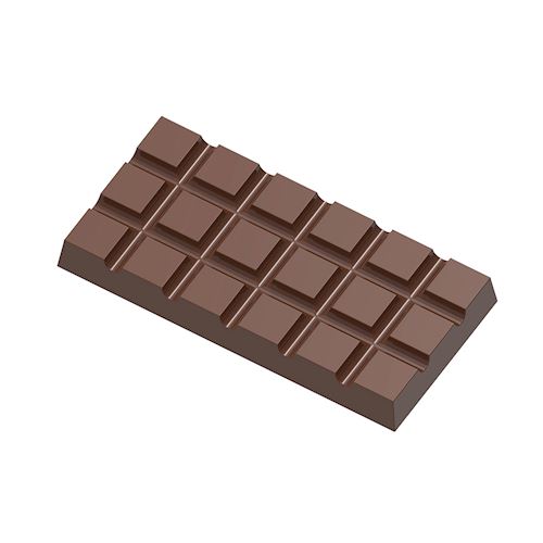 Chocoladevorm tablet 3 x 6 blokjes