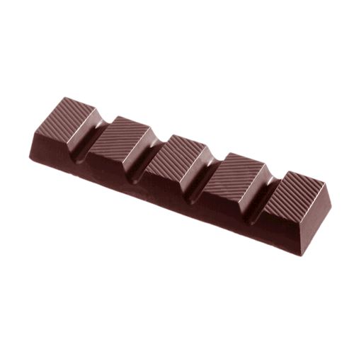 Chocoladevorm reep gestreept 44 gr