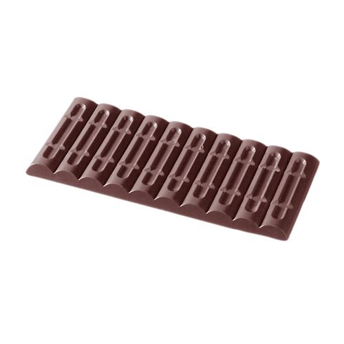 Chocoladevorm tablet 1x10 groef 80,5 gr