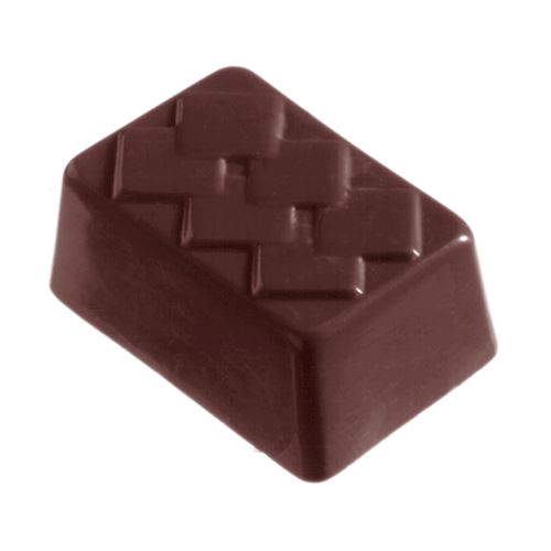 Chocoladevorm rechthoek ruit