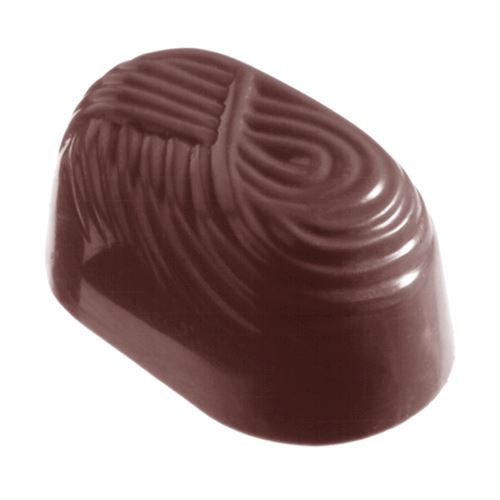 Chocoladevorm spuitmodel diep