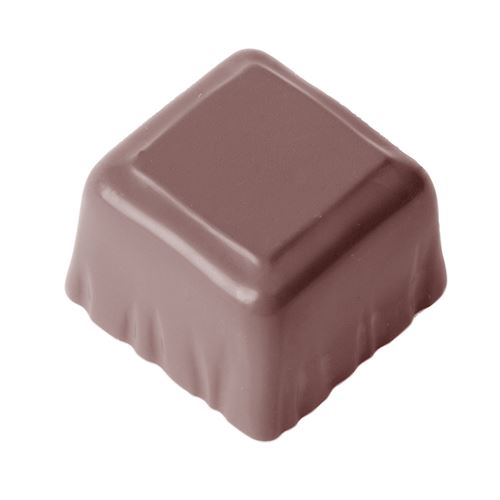 Chocoladevorm cuvet vierkant