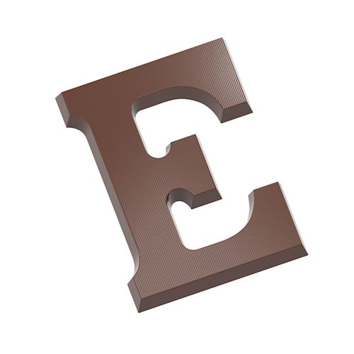 Chocoladevorm letter E 135 gr