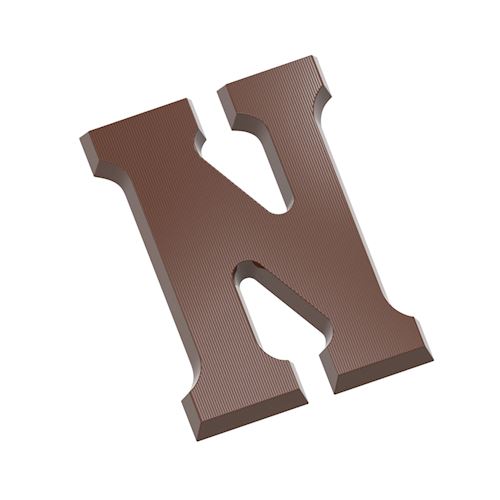 Chocoladevorm letter N 135 gr