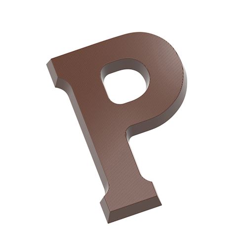 Chocoladevorm letter P 135 gr