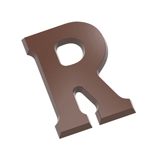 Chocoladevorm letter R 135 gr