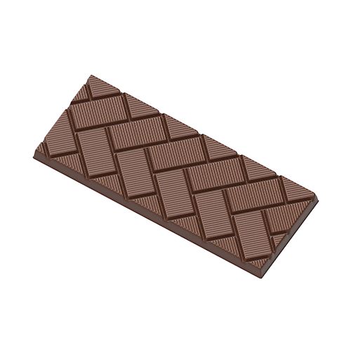 Chocoladevorm tablet schuine blokjes