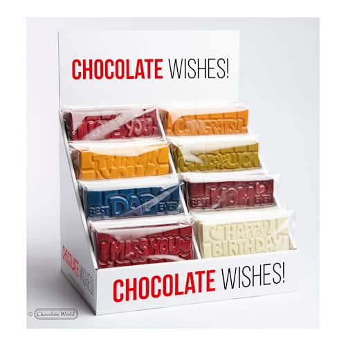 Display Chocolate wishes!