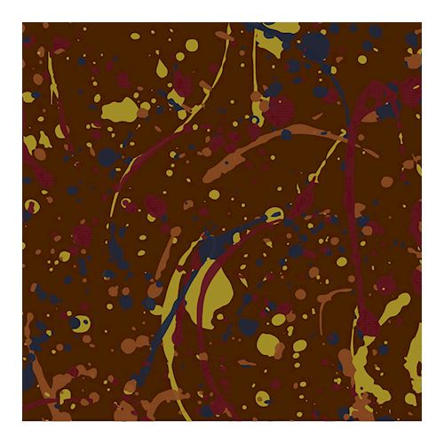 Transferts voor magneetvorm 135 x 275 mm color splashes