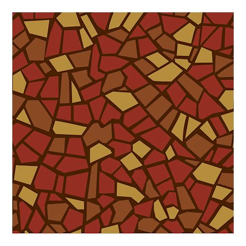 Transferts voor magneetvorm 135 x 275 mm mosaic