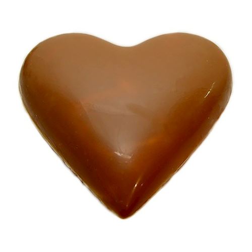 Chocoladevorm hart glad 95 mm