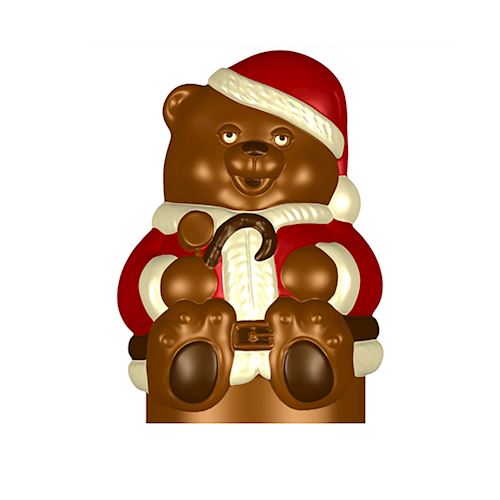 Chocoladevorm Kerstbeer 121 mm