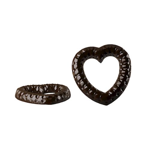 Chocoladevorm hart diamant 176 mm