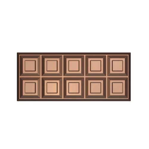 Chocoladevorm blok 1 kg