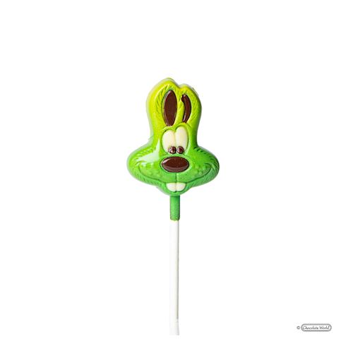 Chocoladevorm lolly Konijn 51 mm