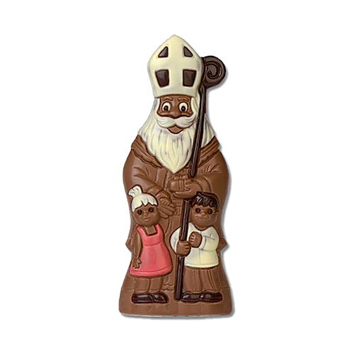 Chocoladevorm Sinterklaas + kinderen 650 mm