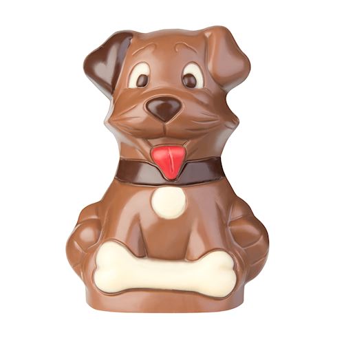 Chocoladevorm hond "Jacky" 100 mm