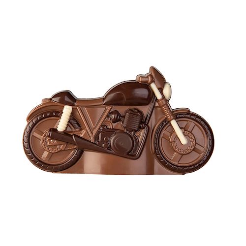 Chocoladevorm motorfiets 165 mm