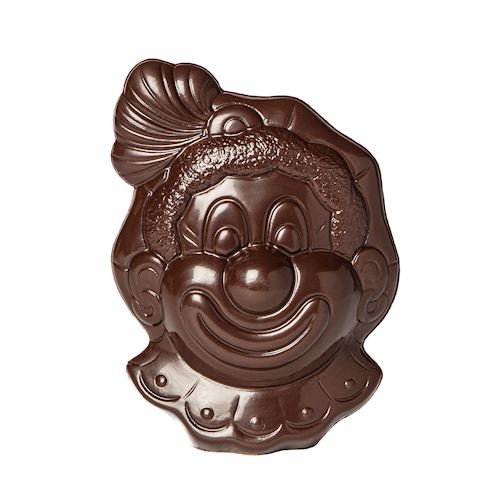 Chocoladevorm piet gezicht 180 mm