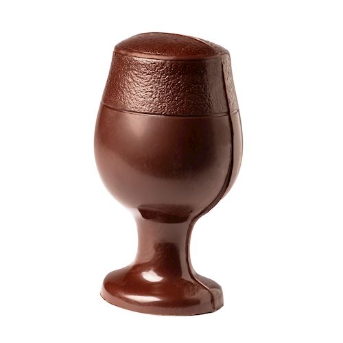 Chocoladevorm bierglas 150 mm