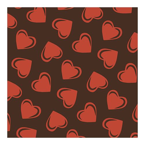 Transferts voor magneetvorm 135 x 275 mm Hearts of love