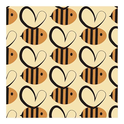 Transferts voor magneetvorm 135 x 275 mm Sweet bees