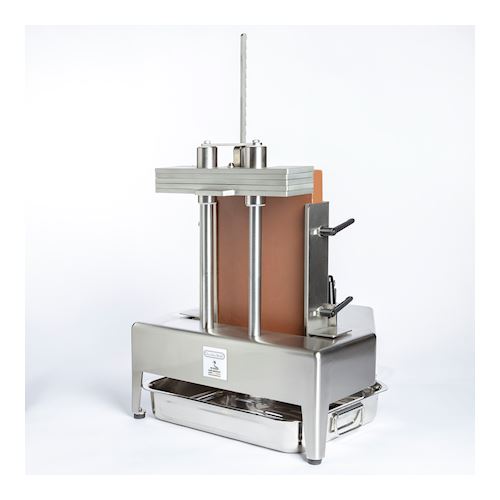 Schaafselmachine voor chocoladeblok 2,5 - 5 kg